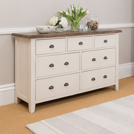 Cotswold 7 Drawer Chest Inside Out Furniture